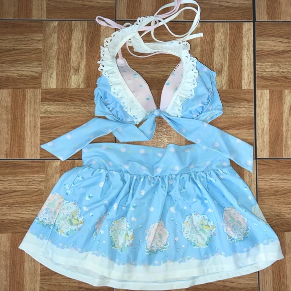 Other - Little Mermaid Swim Skirt Set